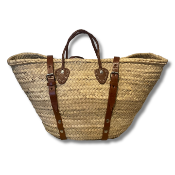 Straw Backpack Bag