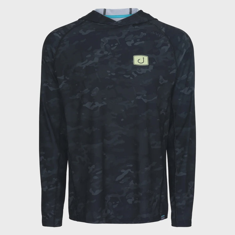 Kinetik Camo Hoodie | Black Hoodie