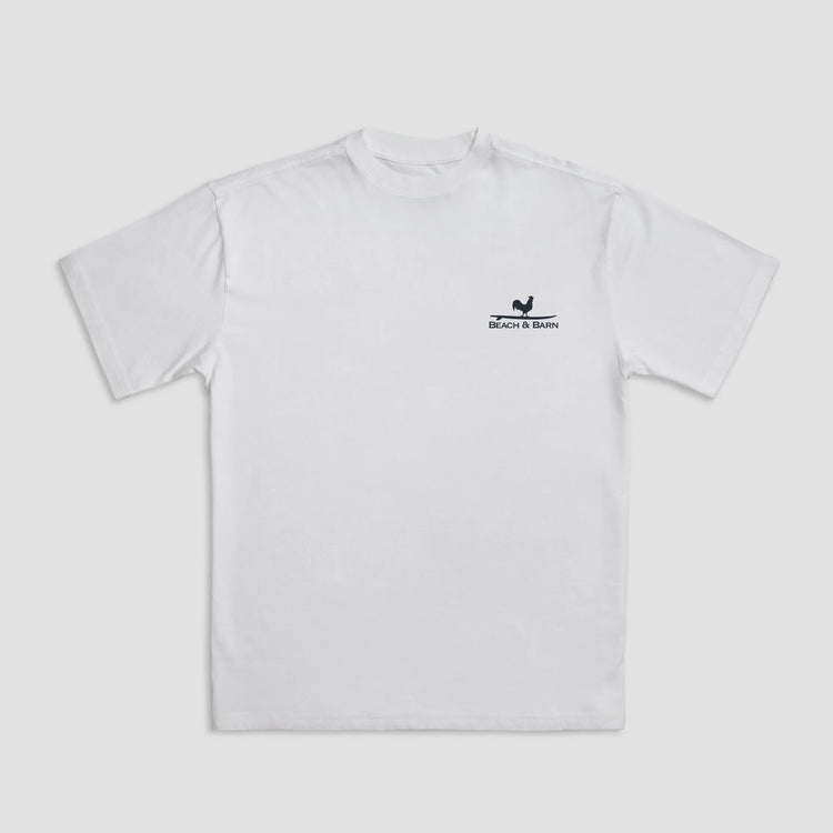 Sun Country Surf Tee | White