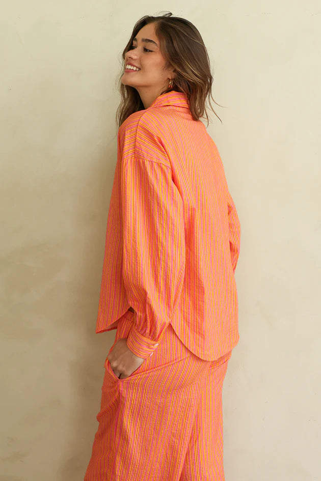 Olivia Top | Bellini Stripe