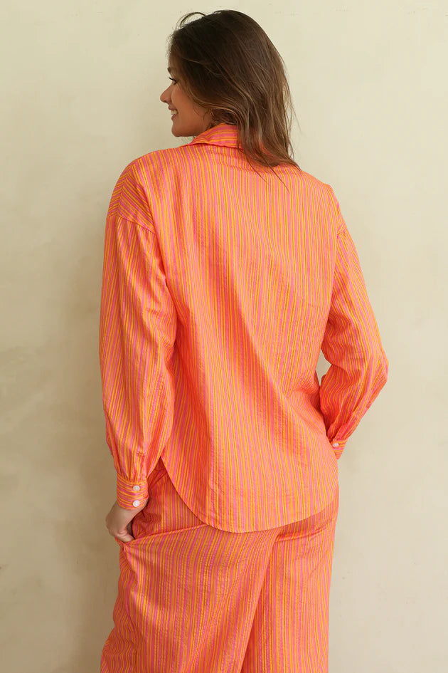 Olivia Top | Bellini Stripe