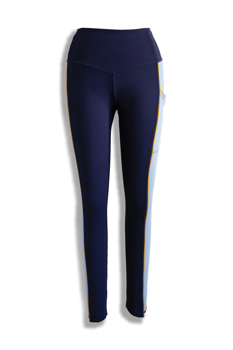 Going to Cali Leggings | Rock n' Roll Navy/Stillwater