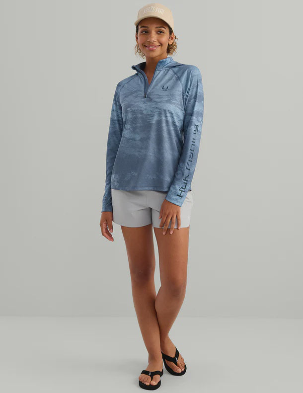 Women's Icon Performance Hoodie | Indigo