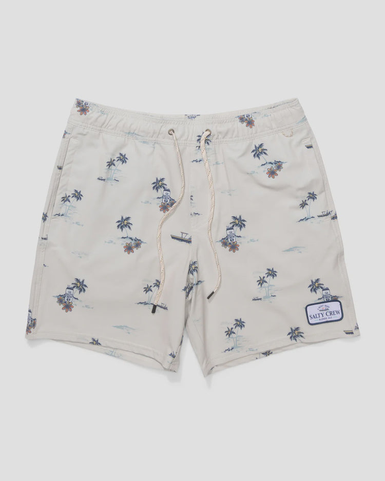 Salty Brew Volley Short | Bone
