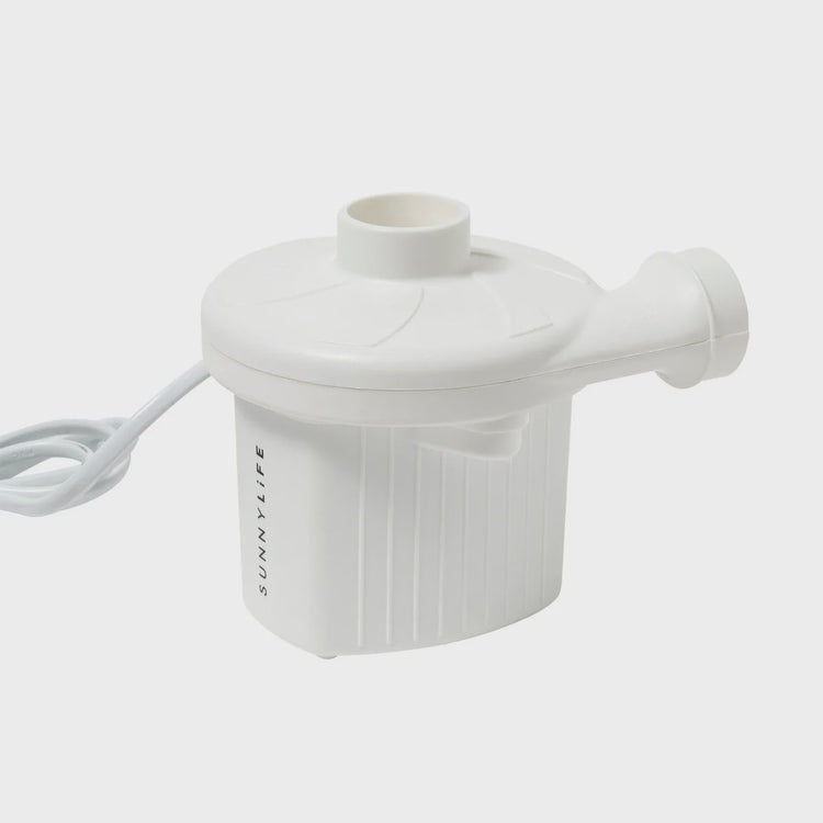 Portable Electric Air Pump | White