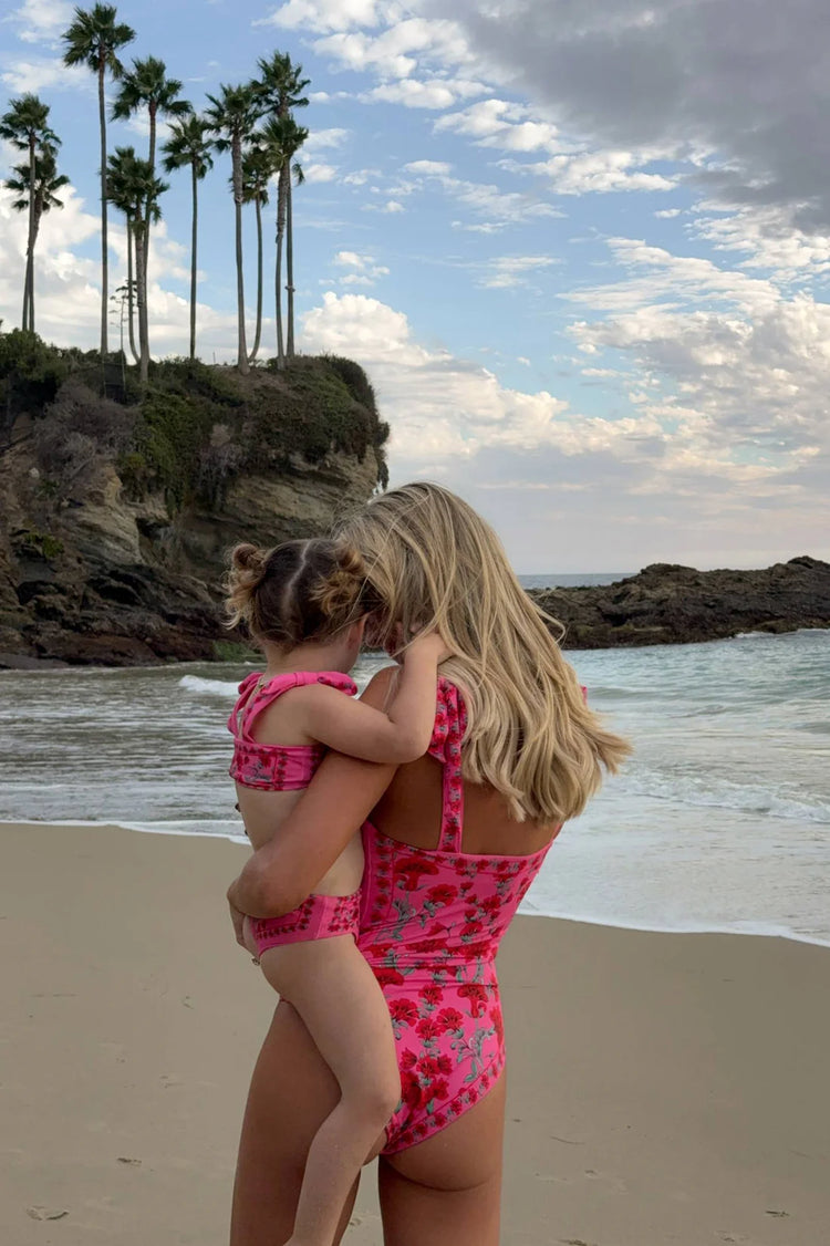 Little Stella & Janie Set - Redwood Floral