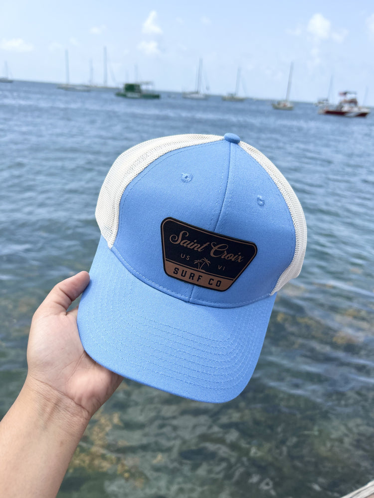 STX Palm Patch Hat | Cloud Blue
