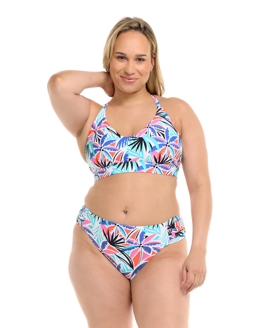 Miami Ruth Plus Size Triangle Top | Sunset