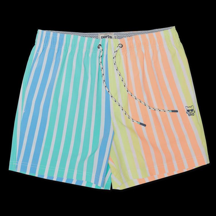 Jersey Shore Party Swim Short | Multi