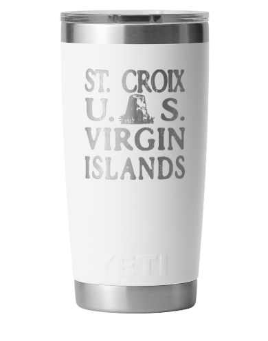 Engraved 20 oz. Tumbler | STX Mill | White