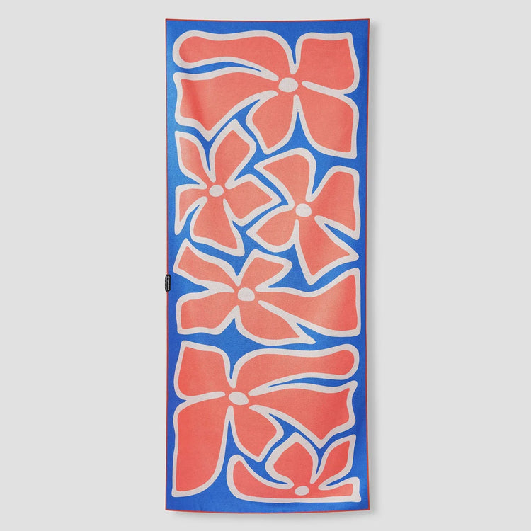 Original Towel | Wild Flowers Stellar Blue Red
