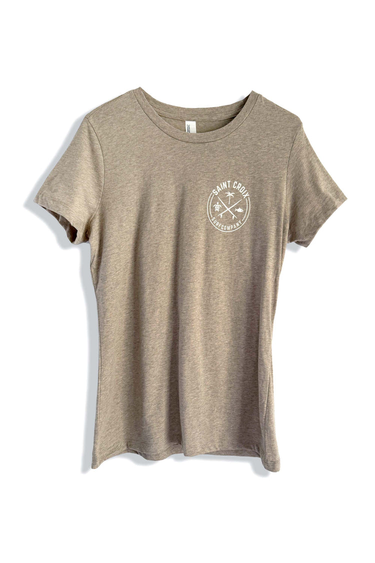 Women's Sugar Mill Tee | Heathered Latte