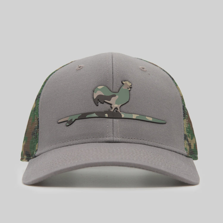 Surfing Rooster Snapback Hat |