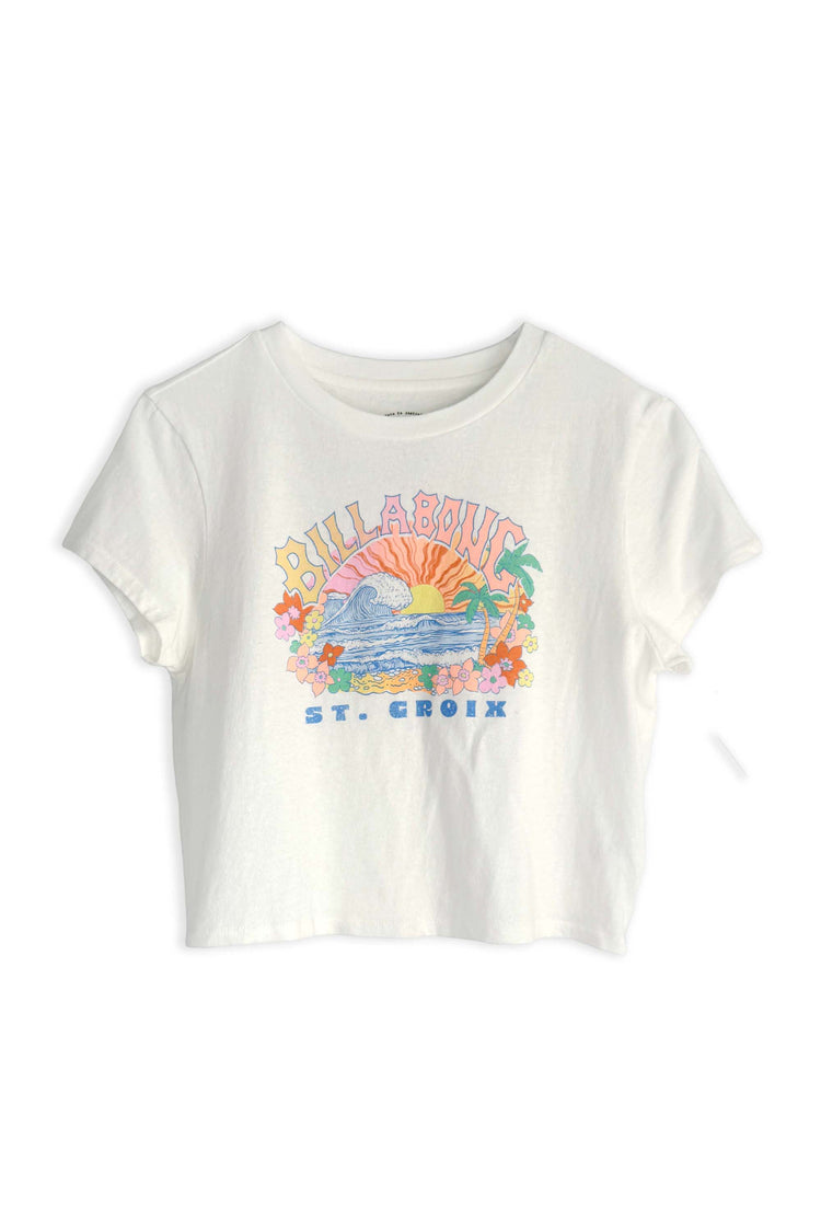 Stay Salty St. Croix Crop Tee
