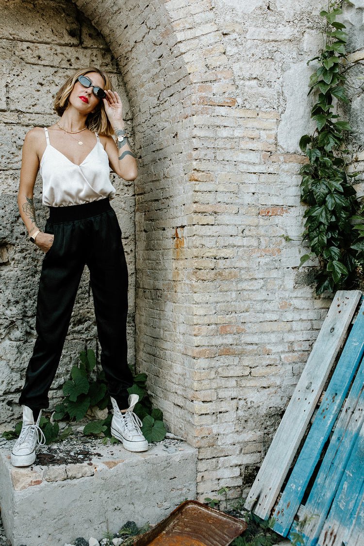 Tuxedo Jogger | Black