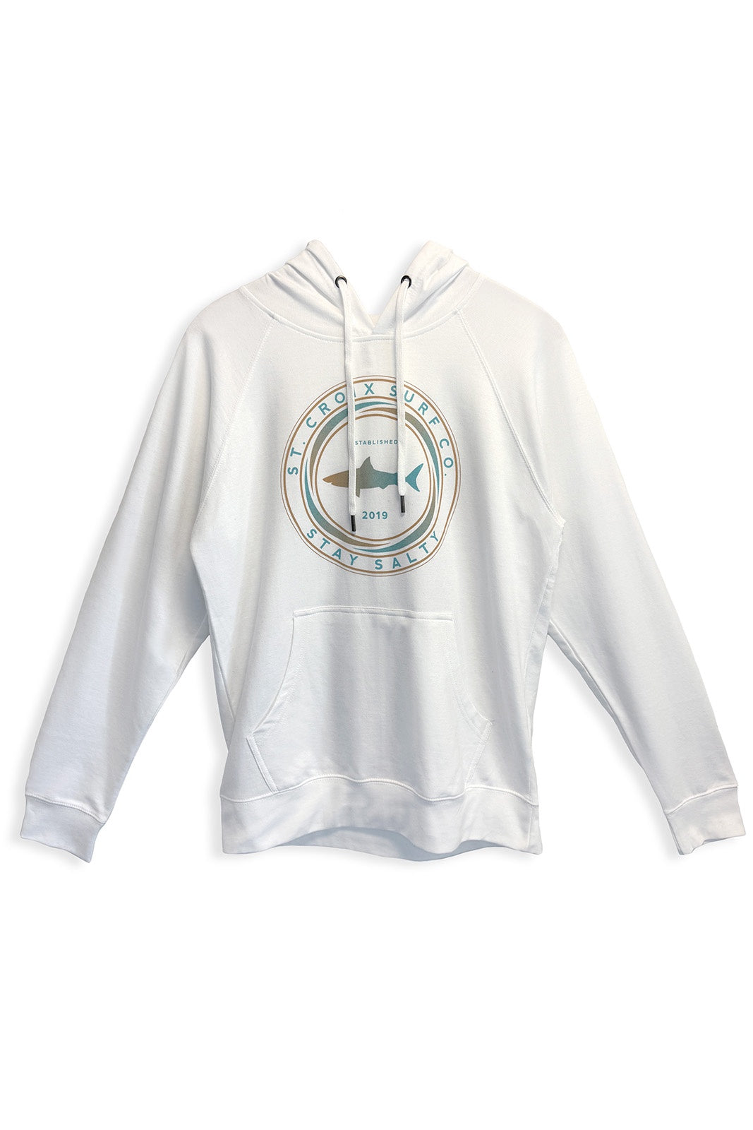 STX Surf Co. Stay Salty Hoodie | White – Stcroixsurf