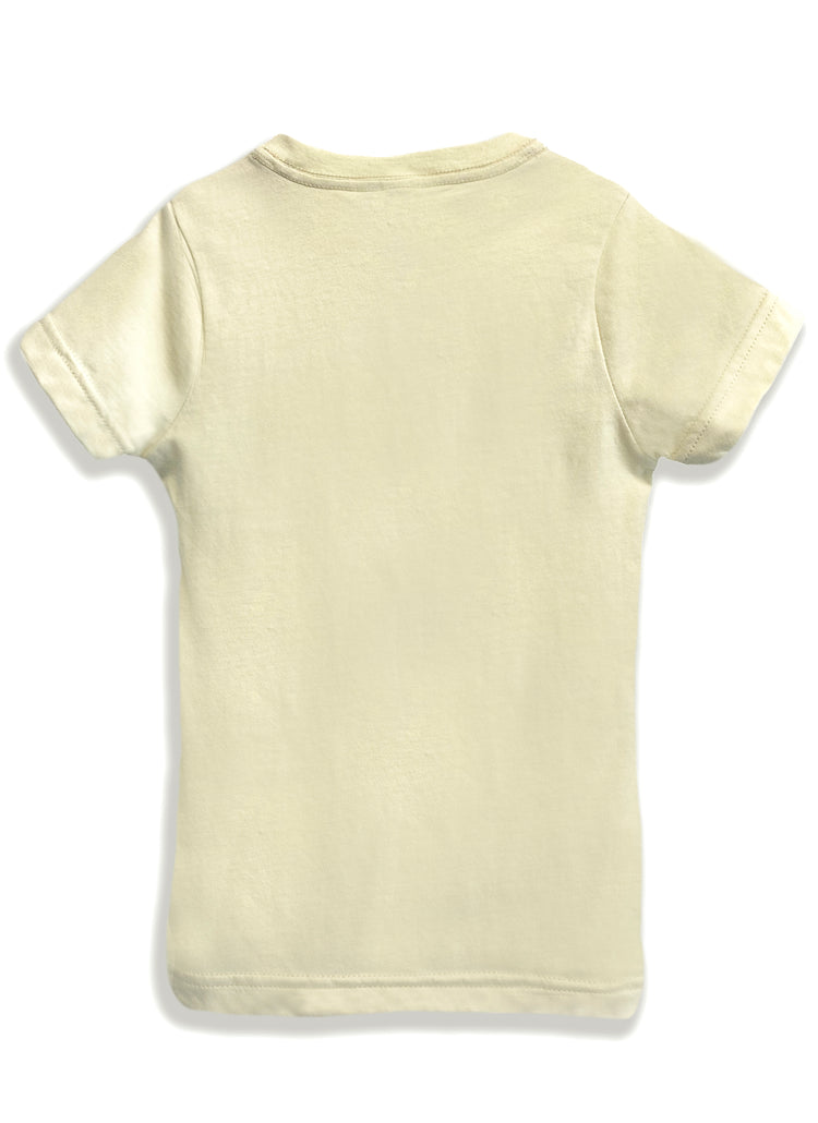 Girls Stay Sunny Tee | Natural