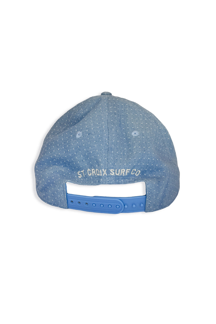 STX Polka Dot Hat | Light Blue