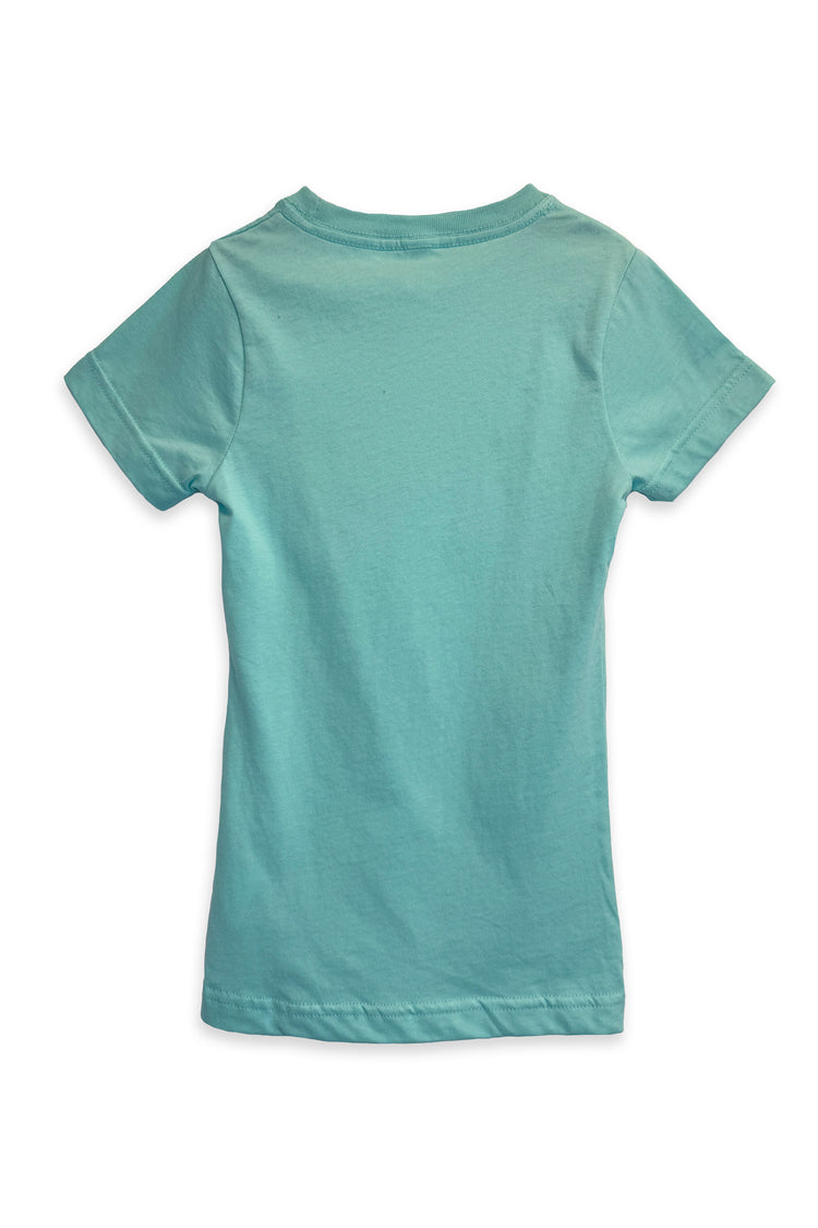 Girls Paradise Tee | Turquoise