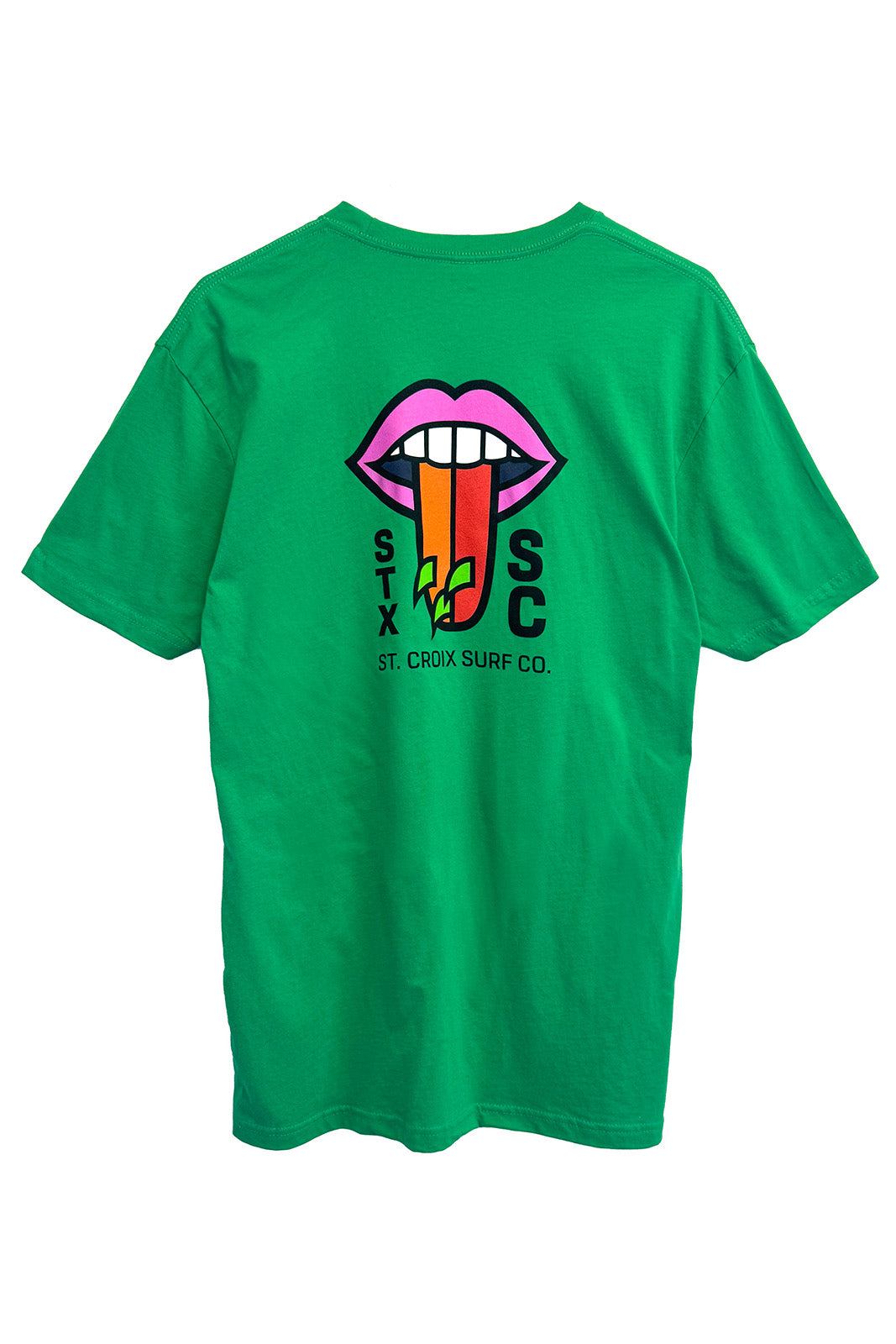 STX Surf Co. Tongue Tee | Kelly Green – Stcroixsurf