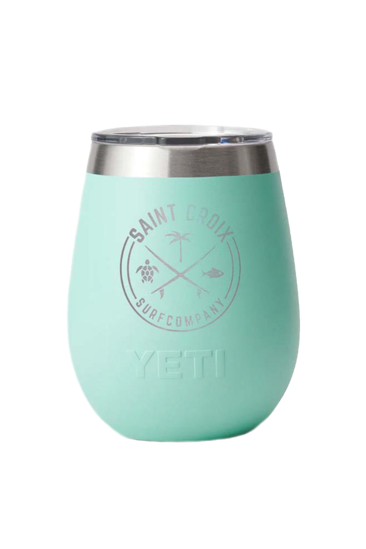 Yeti Engraved Wine Tumbler 10oz. | Seafoam