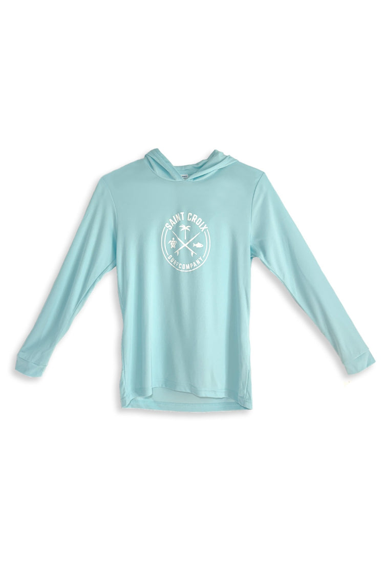 Youth STX Surf Rashguard | Blue