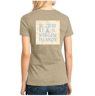 Women's Sugar Mill Tee | Heathered Latte
