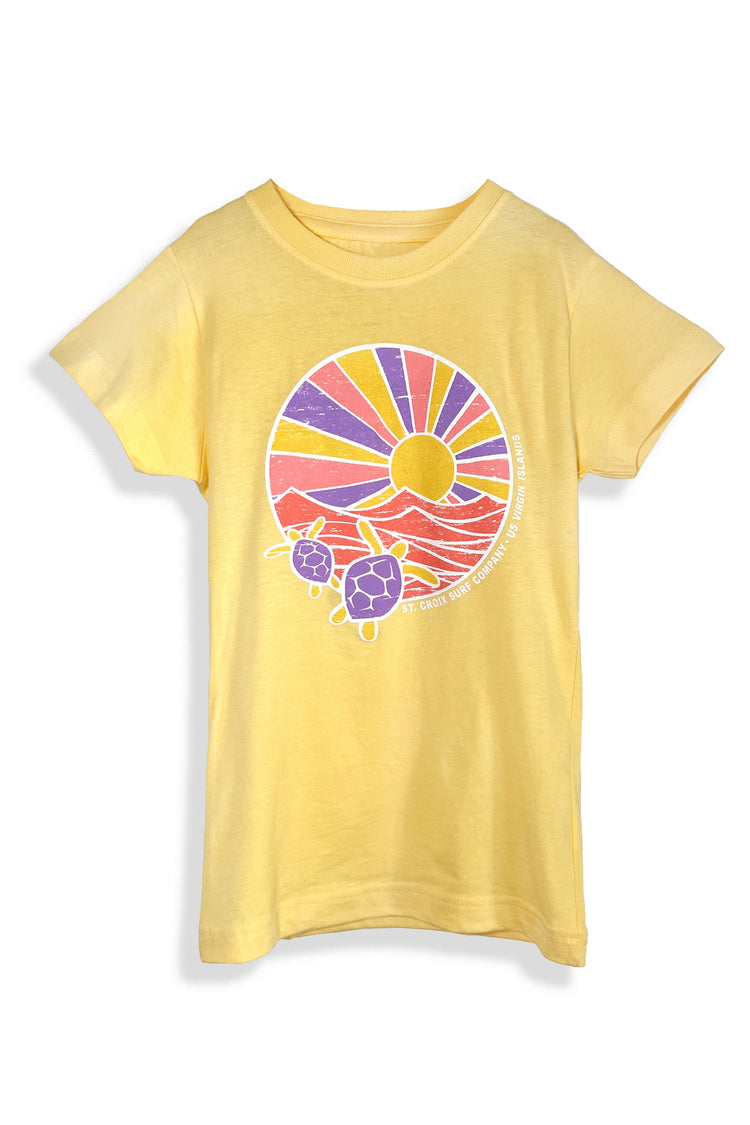 Sunset Turtle Tee