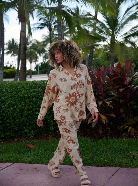 Sun Dust Pant | Natural