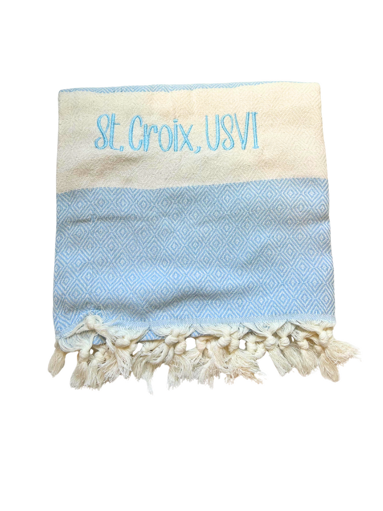 STX Turkish Towel | Cloud Blue