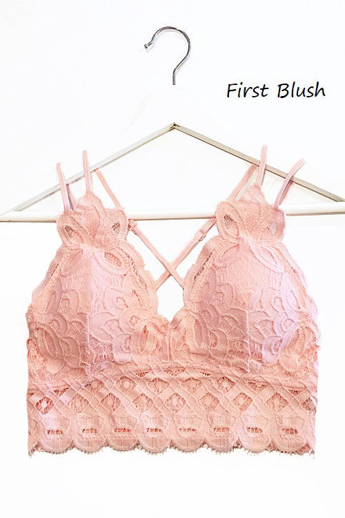 Crochet Lace Bra | First Blush
