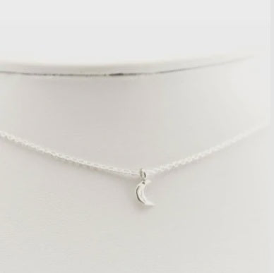 Small Moon Necklace