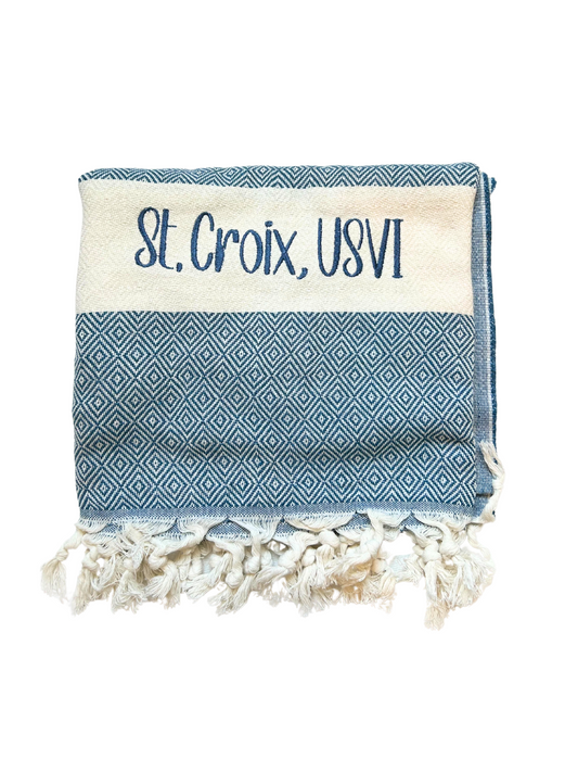 STX Turkish Towel | Steel Blue