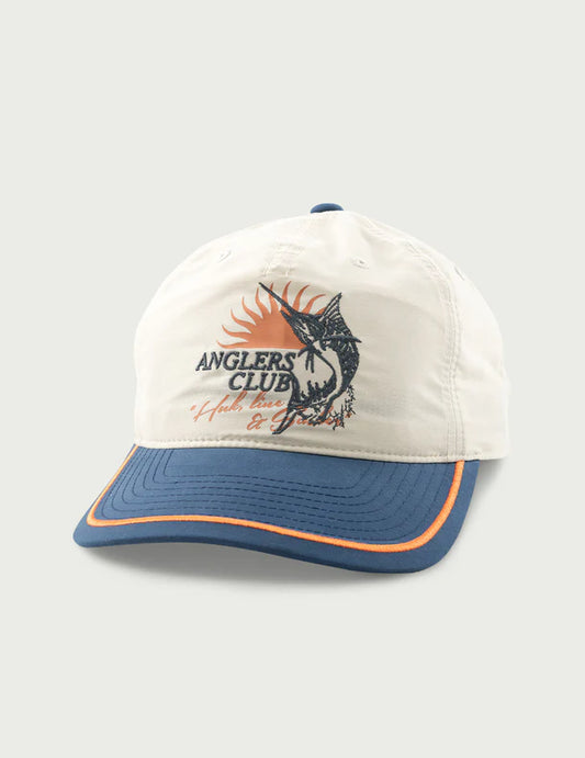 Anglers Club Snapback Hat | Egret
