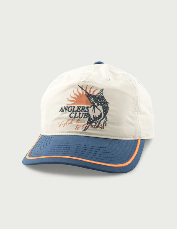 Anglers Club Snapback Hat | Egret