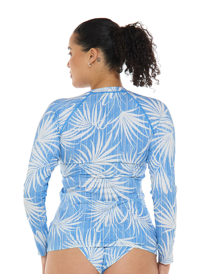 Breezy Palms Sleek Rashguard | Paradise