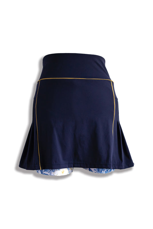 Tiny Dancer Tennis Skirt | Rock n' Roll Navy/Chaney