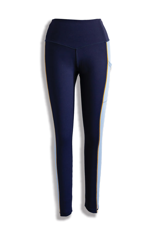 Going to Cali Leggings | Rock n' Roll Navy/Stillwater