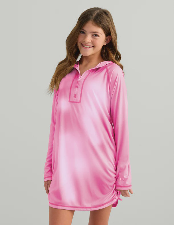 Girls Pursuit Cover Up Dress | Oleander Ombre