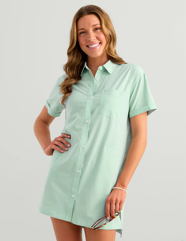 Women's Kona Cover-up Dress | Heron Blue