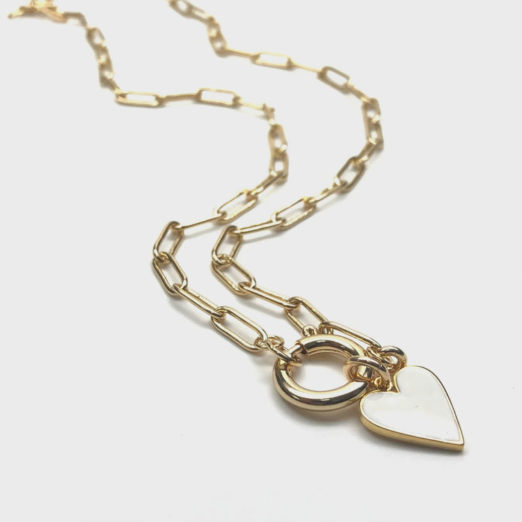 Heart Drop Necklace