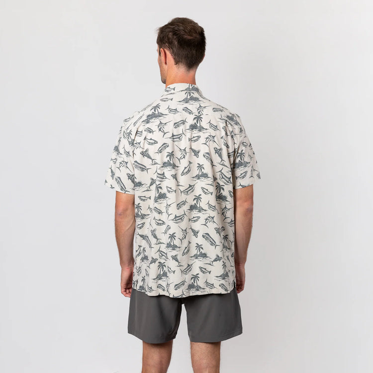 Fish Island Sport Shirt | Cream