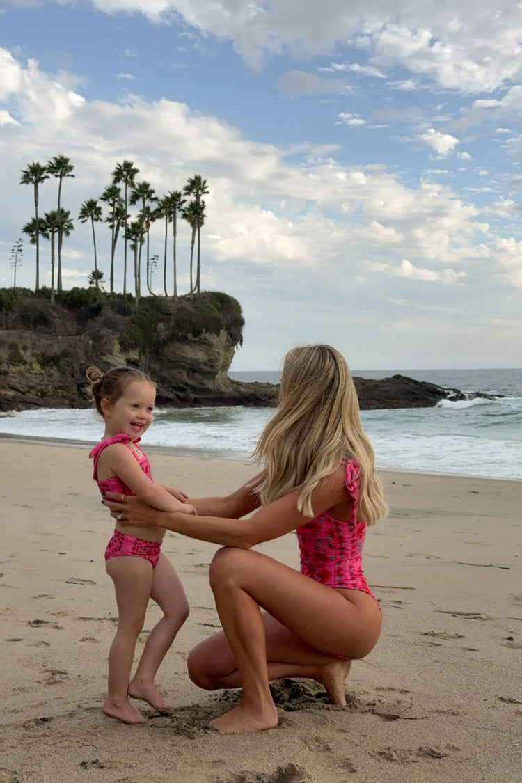 Little Stella & Janie Set - Redwood Floral