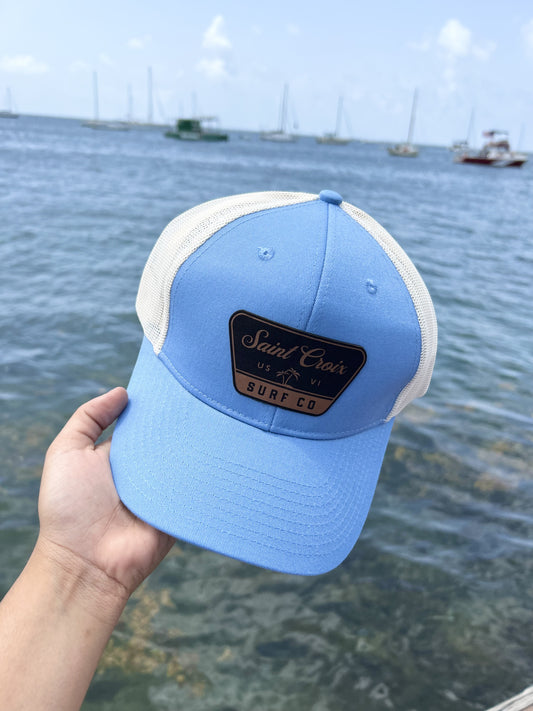 STX Palm Patch Hat | Cloud Blue