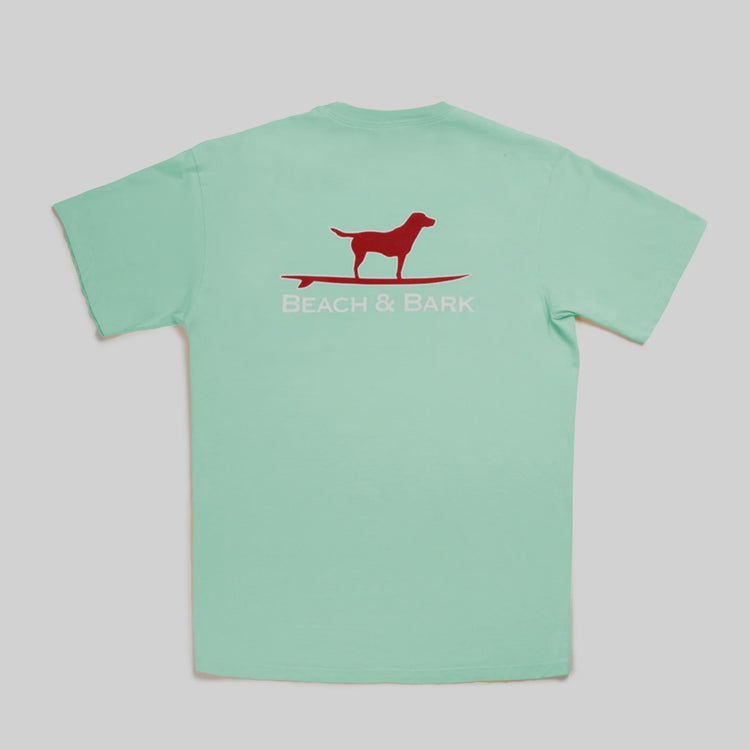 Kid's Beach & Bark Short Sleeve Tee | Mint