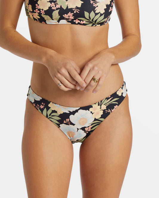 Lost Cove Reversible Tropic Bikini Bottom