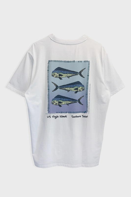 Men's Mahi Mahi Tee | White