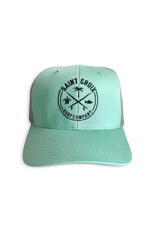 STX Surf Shop Logo Hat | Mint Green