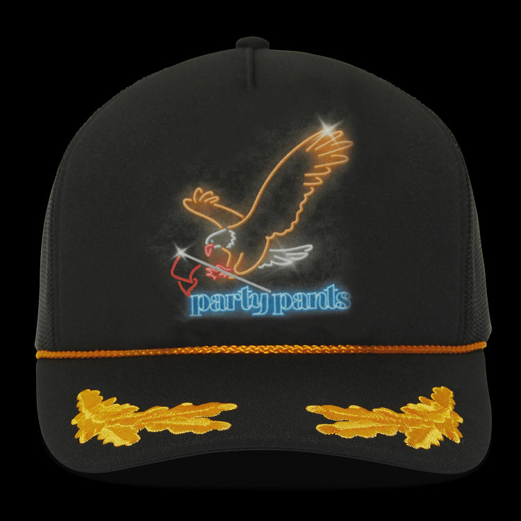 Eagle Black Trucker Hat | Black