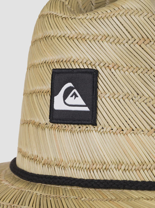 Pierside Straw Lifeguard Hat | Natural